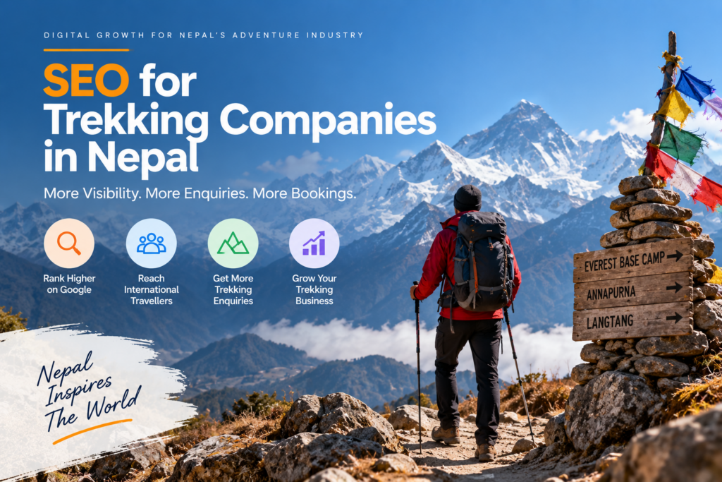 SEO for trekking companies in Nepal
